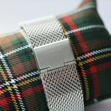 Personalised Men’s Architect Minimalist Watch Silver Mesh: 6 - Watches By Architect Watches