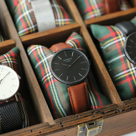 Personalised Men’s Architect Minimalist Watch Walnut: 4 - Watches By Architect Watches