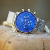 Personalised Men’s Architect Motivator Blue Silver: 1 - Watches By Architect Watches