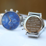 Personalised Men’s Architect Motivator Blue Silver: 2 - Watches By Architect Watches