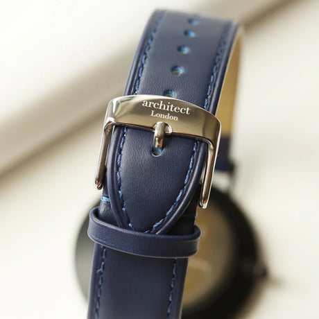 Personalised Men’s Architect Zephyr Watch Admiral Blue: 6 - Watches By Architect Watches
