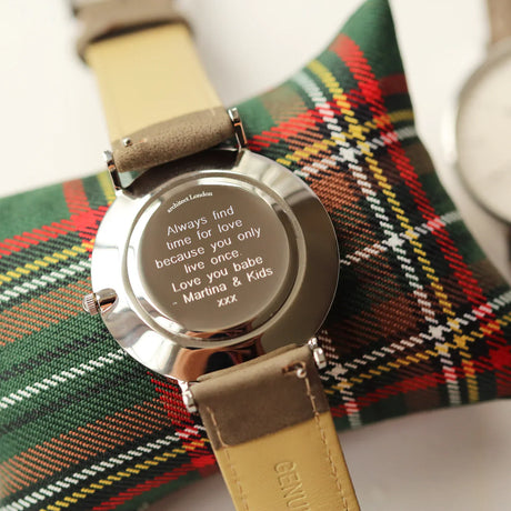 Personalised Men’s Architect Zephyr Watch Urban Grey: 4 - Watches By Architect Watches