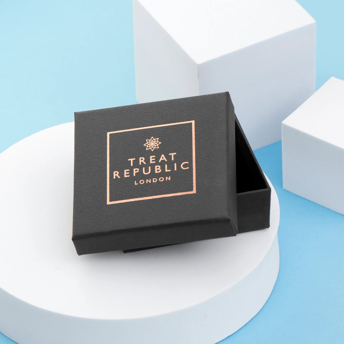 Personalised Men’s Black Leather Cross Stacked Bracelet: 6 - Bracelets By Gift Moments