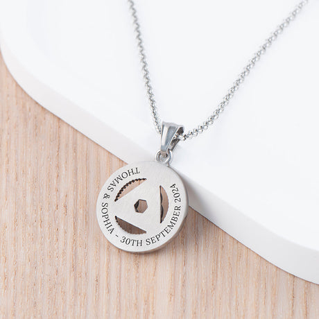 Men’s Personalised Celtic Trinity Pendant Necklace: 2 - Necklaces By Gift Moments