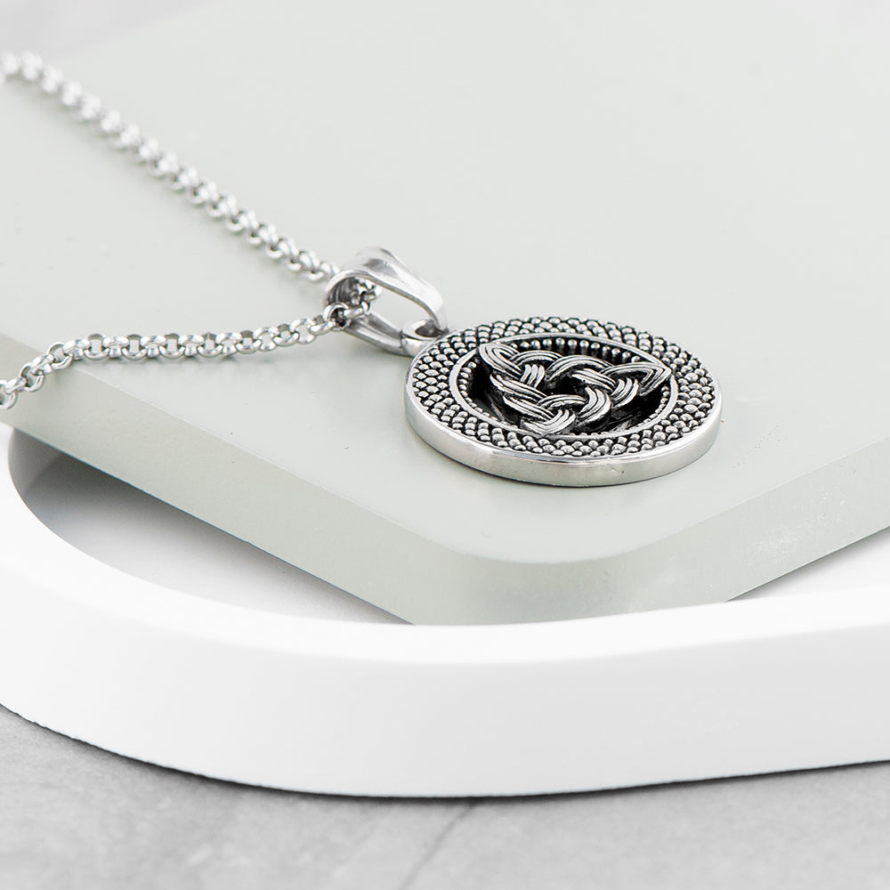 Personalised Men’s Celtic Trinity Pendant Necklace - Shop Necklaces At Gift Moments - 5