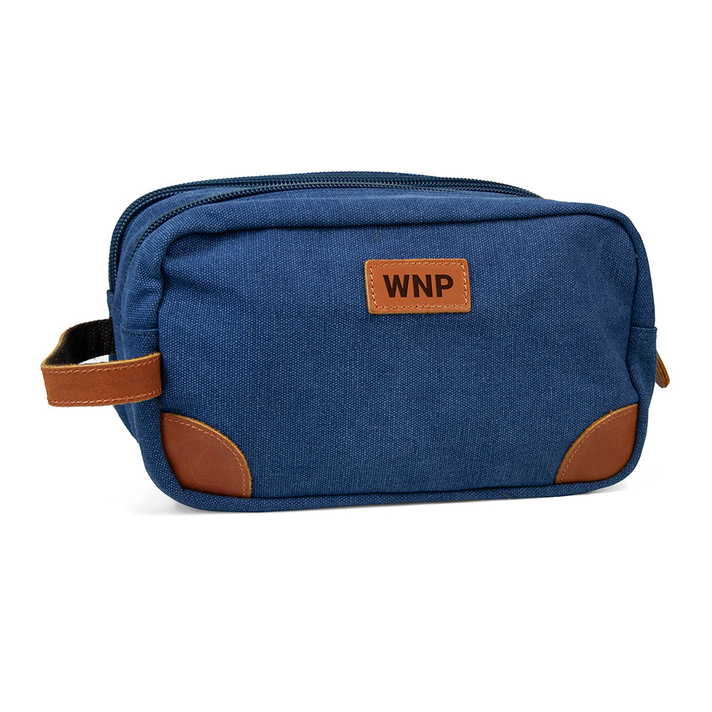 Personalised Men’s Deluxe Denim Wash Bags: 9 Toiletry & Makeup Bags By Gift Moments