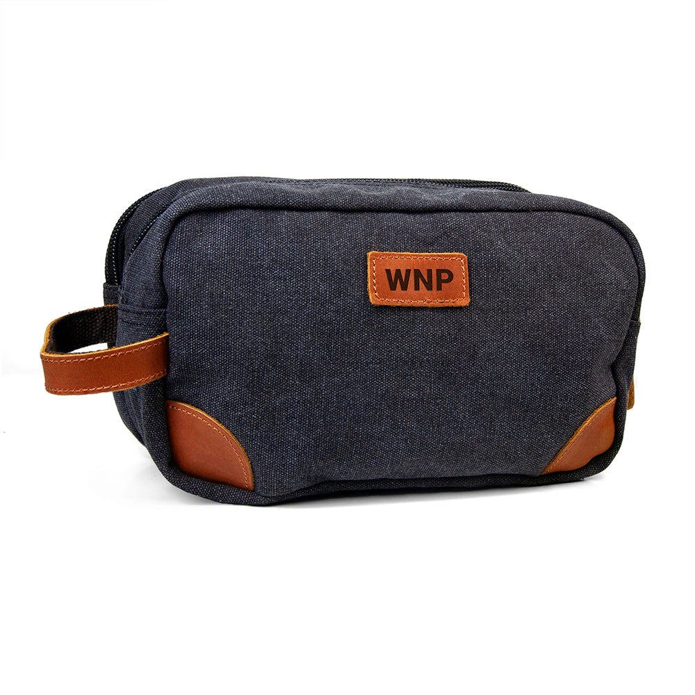 Personalised Men’s Deluxe Denim Wash Bags: 8 - Toiletry & Makeup Bags By Gift Moments