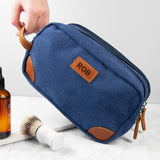 Personalised Men’s Deluxe Denim Wash Bags: 4 Toiletry & Makeup Bags By Gift Moments