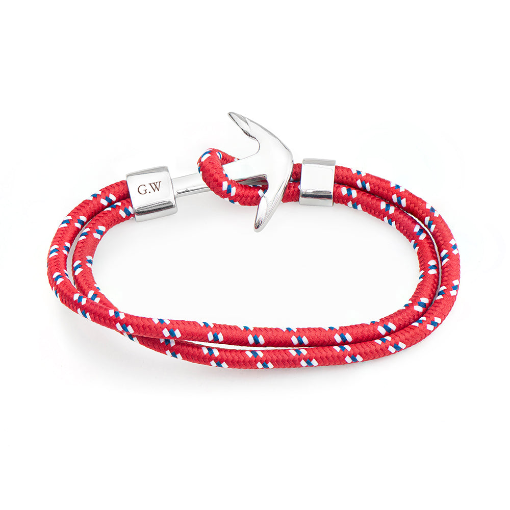 Personalised Men’s Nautical Anchor Rope Bracelets: 19 - Bracelets By Gift Moments