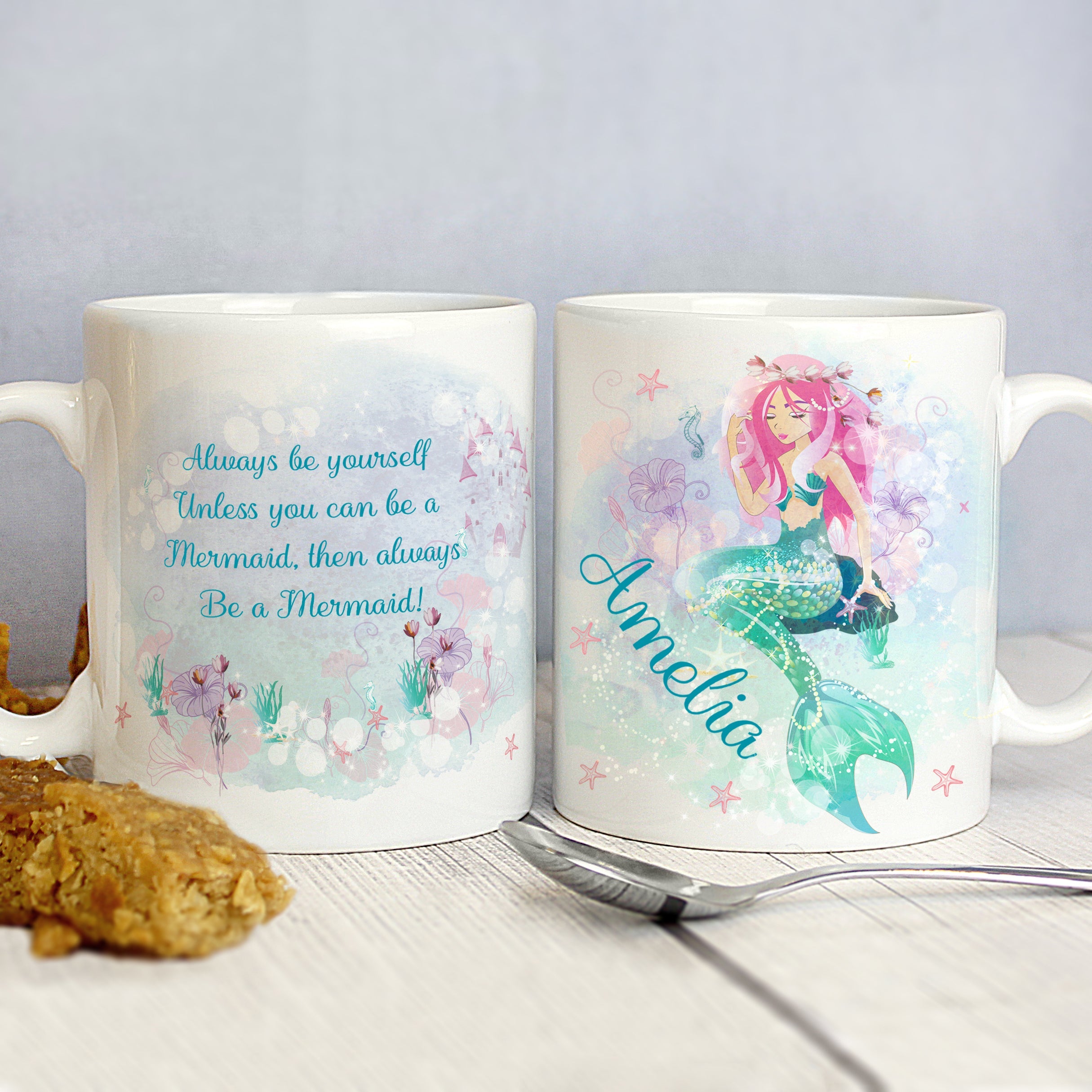 Personalised Mermaid Mug - Shop Mugs At Gift Moments - 4