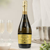 Personalised Any Message Bottle of Prosecco: 1 - Prosecco By Gift Moments