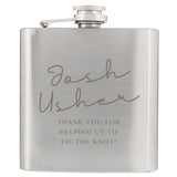 Personalised Any Message Hip Flask: 5 - Hip Flasks By Gift Moments