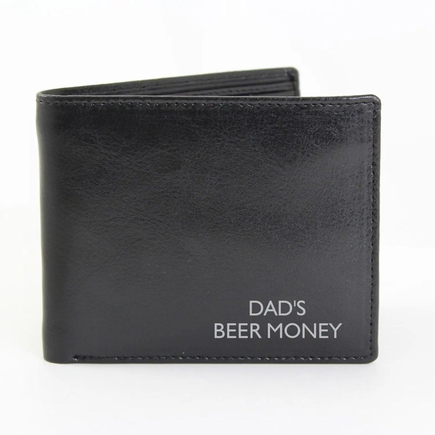 Personalised Message Leather Wallet: 3 - Wallets & Money Clips By Gift Moments
