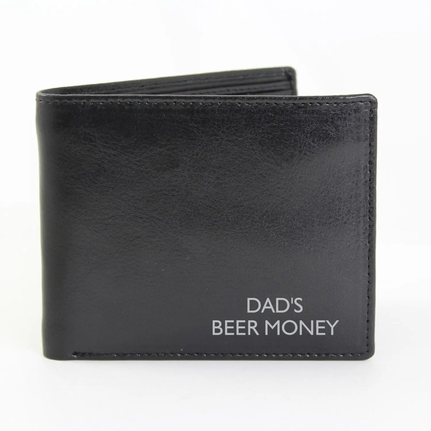 Personalised Message Leather Wallet: 3 - Wallets & Money Clips By Gift Moments
