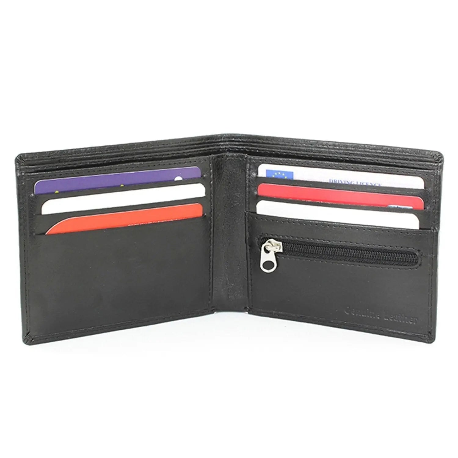 Personalised Message Leather Wallet: 5 - Wallets & Money Clips By Gift Moments