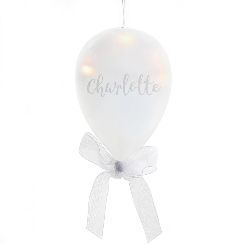 Personalised Message LED Hanging Glass Balloon - Shop LED Lighting At Gift Moments - 4