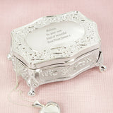 Personalised Any Message Small Antique Trinket Box: 1 - Trinket Boxes By Gift Moments
