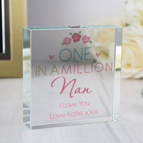 Personalised One in a Million Crystal Token: 2 - Crystal Tokens By Gift Moments