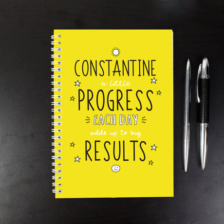 Personalised Mindfulness A5 Journal: 3 - Notebooks By Gift Moments