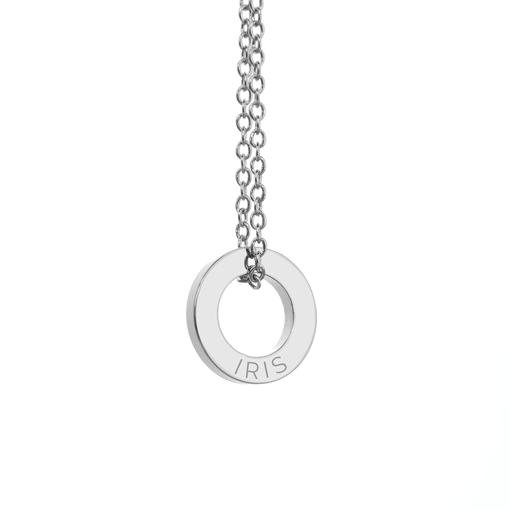 Personalised Mini Ring Necklaces: 6 - Necklaces By Gift Moments