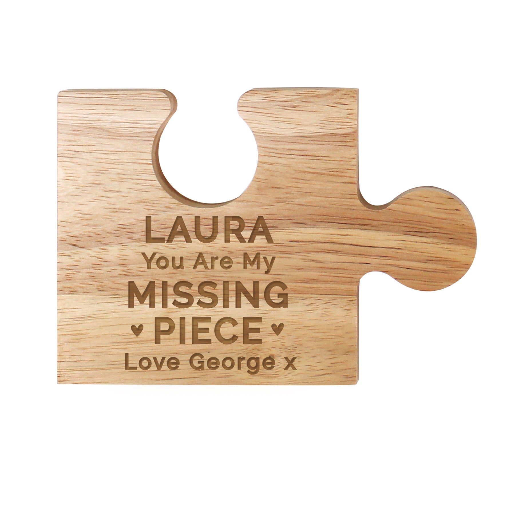 Personalised My Missing Piece Jigsaw Piece: 4 - Coasters By Gift Moments