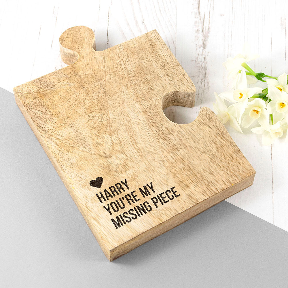 Personalised Missing Piece Jigsaw Bottle Coaster: 2 - Coasters By Gift Moments
