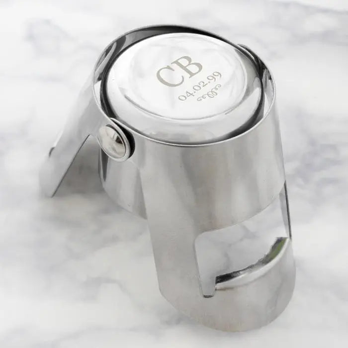 Personalised Monogram Bottle Stopper: 4 - Barware By Gift Moments