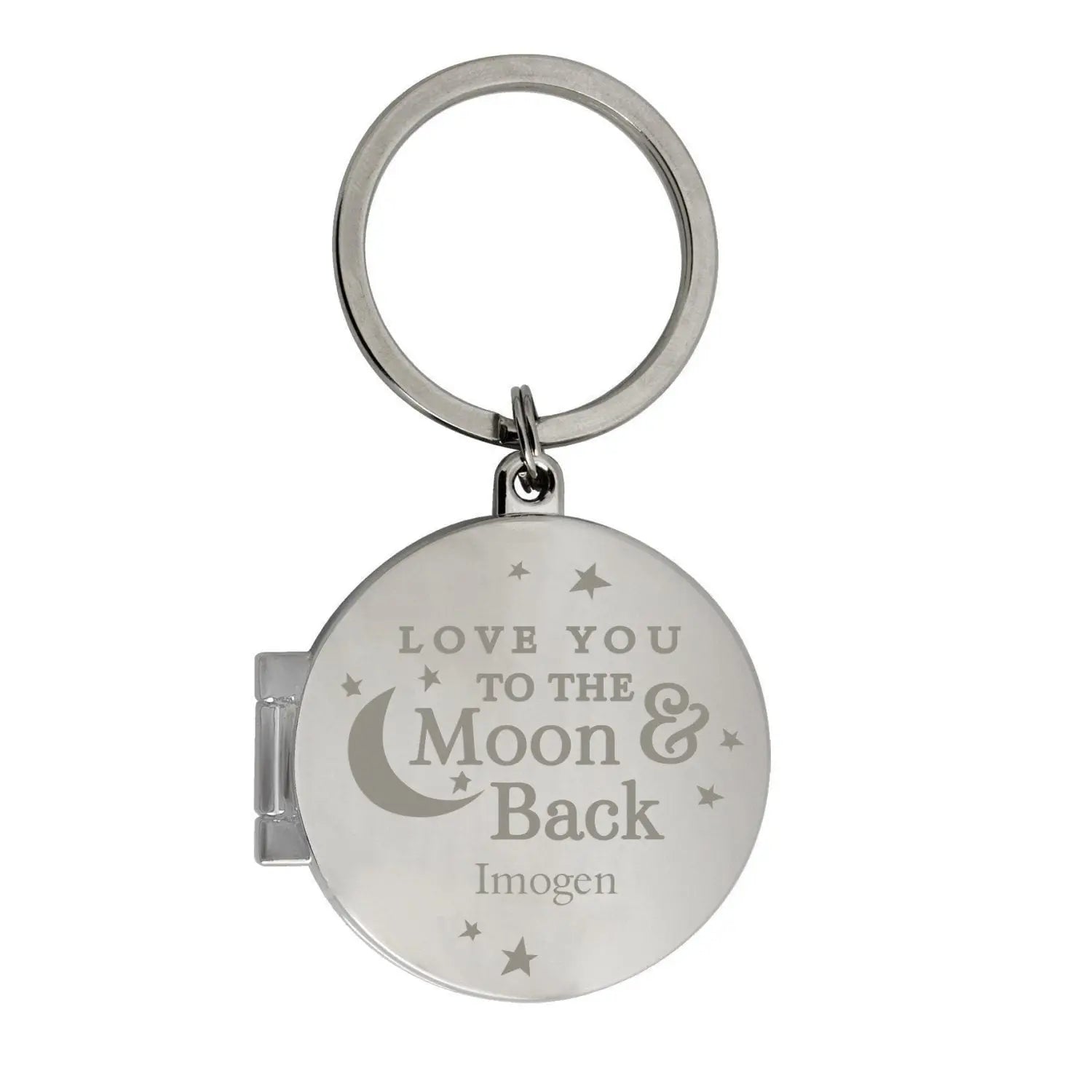 Personalised To the Moon and Back...Photo Keyring: 6 - Keyrings By Gift Moments