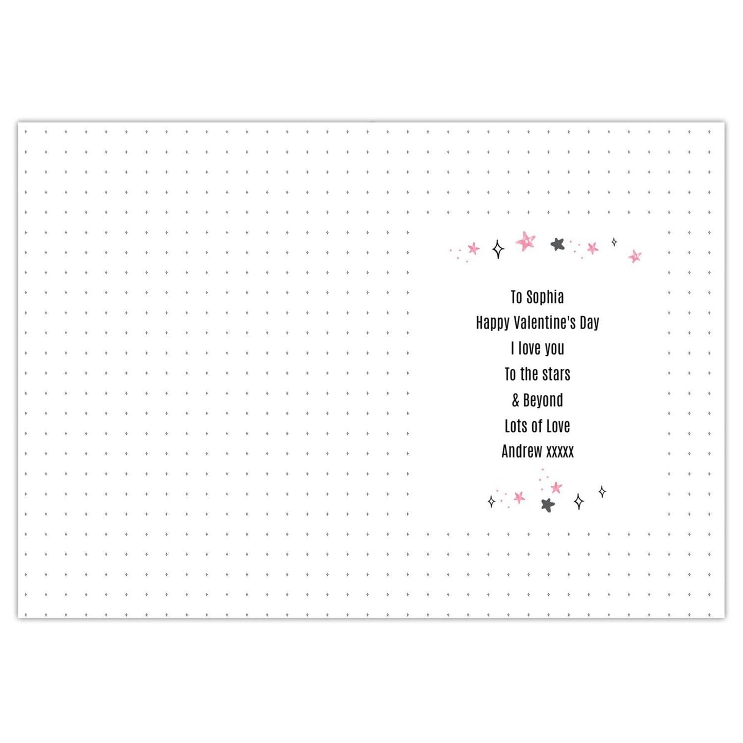 Personalised To The Moon & Back Pink Card: 3 - Greeting Cards By Gift Moments