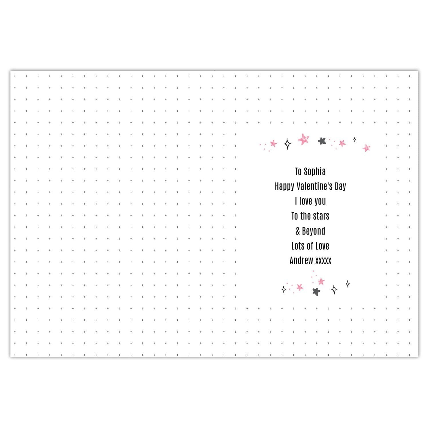 Personalised To The Moon & Back Pink Card: 3 - Greeting Cards By Gift Moments