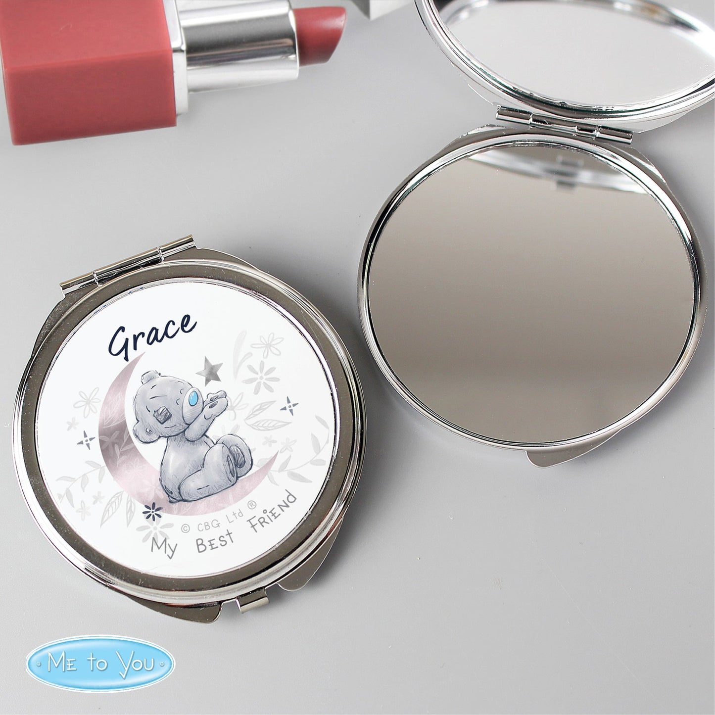 Personalised Moon & Stars Me To You Compact Mirror: 3 - Compact Mirrors