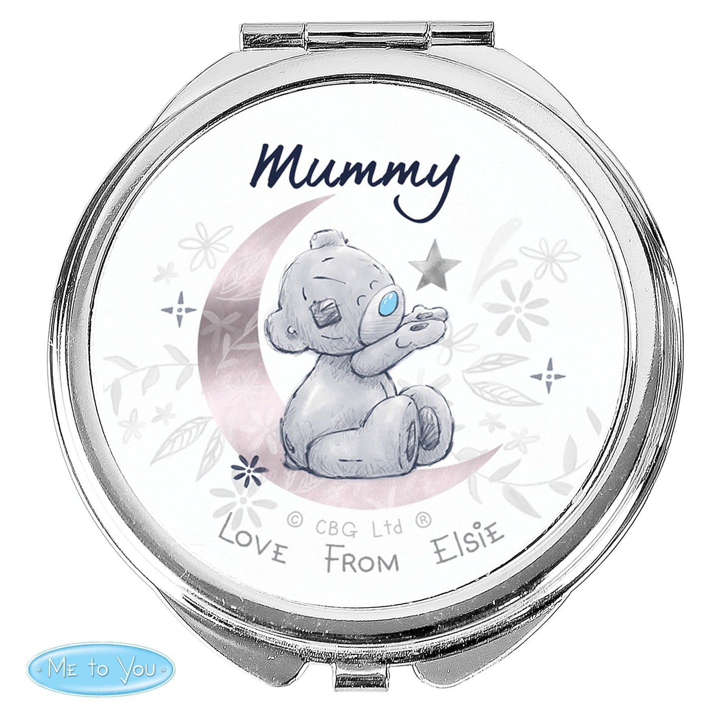 Personalised Moon & Stars Me To You Compact Mirror: 4 - Compact Mirrors
