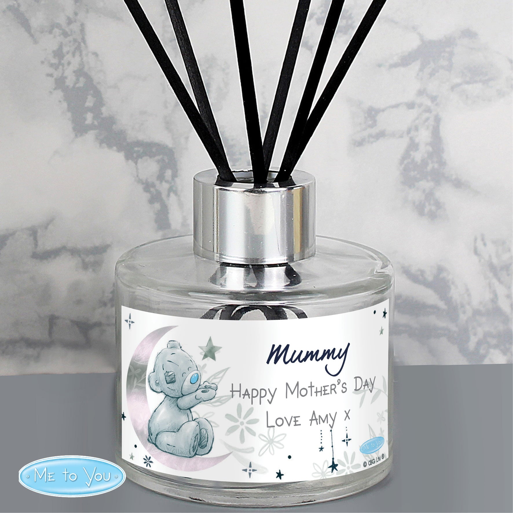 Personalised Moon & Stars Me To You Reed Diffuser: 4 - Reed Diffusers