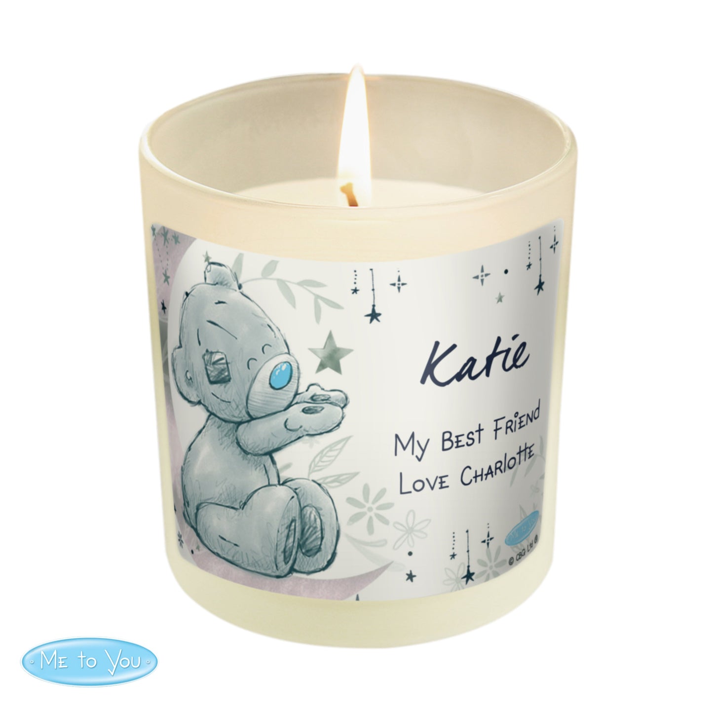 Personalised Moon & Stars Me To You Scented Jar Candle: 5 - Candles