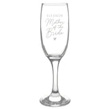 Personalised Mother of the Bride Flute Glass: 4 - Champagne Flutes By Gift Moments
