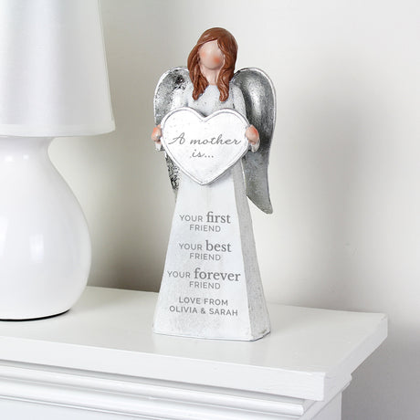 Personalised A Mother Is... Angel Ornament: 3 - Ornaments By Gift Moments
