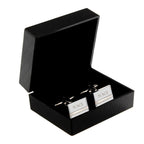 Personalised Mother of Pearl Cufflinks - Shop Cufflinks & Tie Slides At Gift Moments - 3