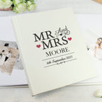 Personalised Mr & Mrs Traditional Photo Album - Shop Photo Albums At Gift Moments - 3