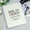 Personalised Mr & Mrs Traditional Photo Album - Shop Photo Albums At Gift Moments - 1