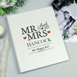 Personalised Mr & Mrs Photo Album: 1 - Photo Albums By Gift Moments