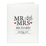 Personalised Mr & Mrs Photo Album: 5 - Photo Albums By Gift Moments