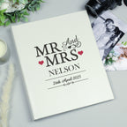Personalised Mr & Mrs Traditional Photo Album - Shop Photo Albums At Gift Moments - 4