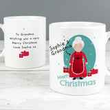 Personalised Mrs Claus Christmas Mug: 1 - Mugs By Gift Moments