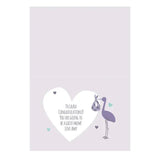 Personalised Mum to Be Stork Card: 4 - Greeting Cards By Gift Moments