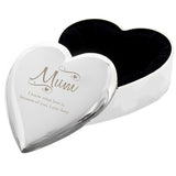 Personalised Mum Trinket Box with Hearts: 5 - Trinket Boxes By Gift Moments