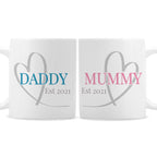 Personalised Mummy & Daddy Mug Set - Shop Mugs At Gift Moments - 6