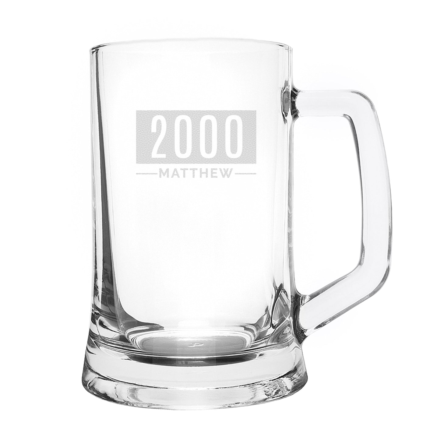 Personalised Name & Date Pint Stern Tankard: 5 - Tankards By Gift Moments