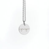Personalised Name Disc Necklaces: 7 - Necklaces By Gift Moments