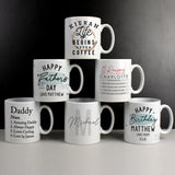 Personalised Name & Initial Mug: 5 - Mugs By Gift Moments