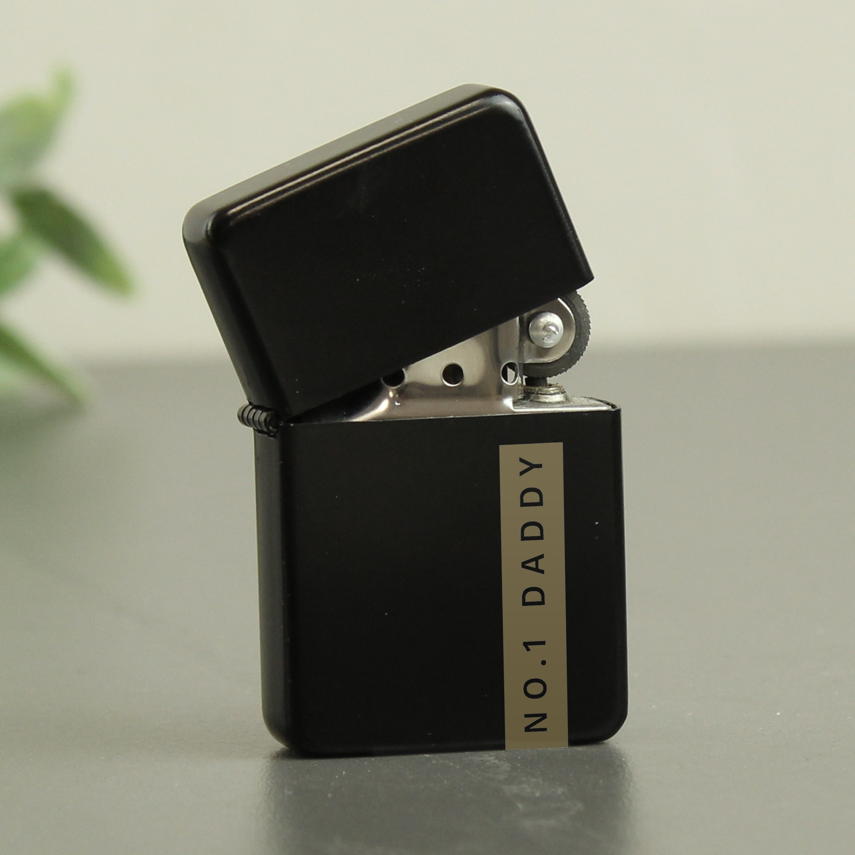Personalised Name Only Black Lighter - Shop Smoking Accessories At Gift Moments - 2